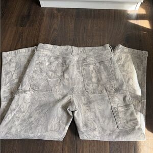 Hollister Men's Light Gray Cargo Pants